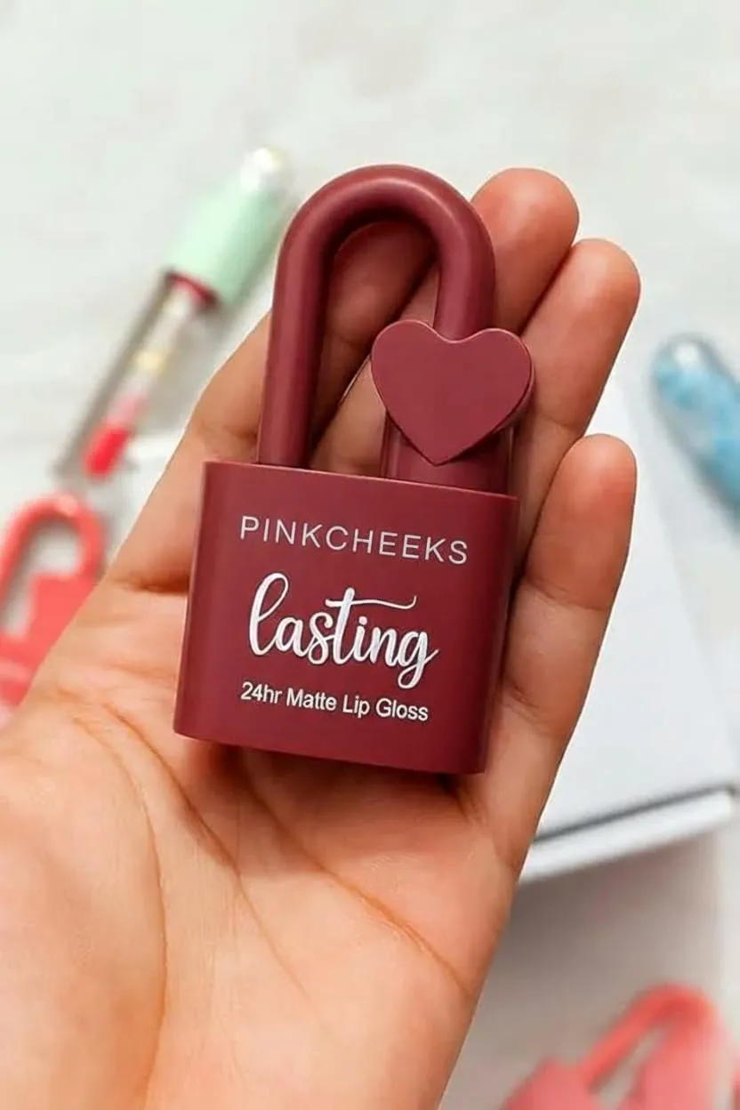 Pinkcheeks Lasting 24hr Matte Lip Gloss Set