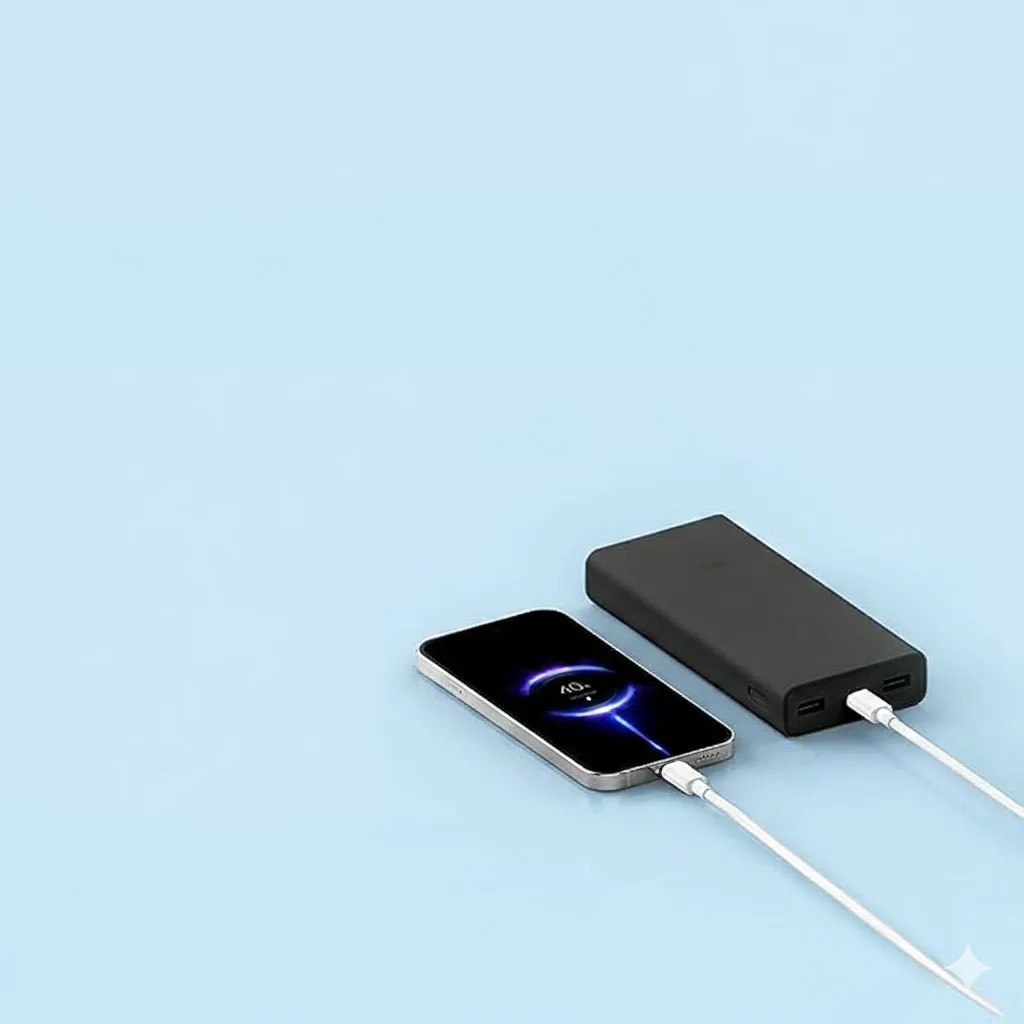 Power Bank 4i 20000mAh 33W Super Fast Charging PD |Smart 12 Layer Protection|Type C Input & Output|Triple Output Ports|Supports Android,Apple, Tablets, Earbuds,Watch